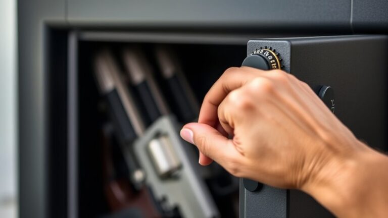 unlocking your gun safe