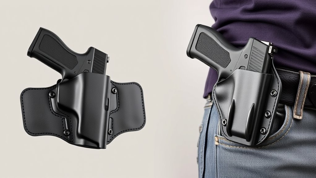 Holster Wing Vs Claw: 7 Key Differences 2 wing for retention claw for concealment